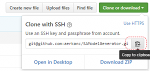 SSH erişim adrsini kopyalama